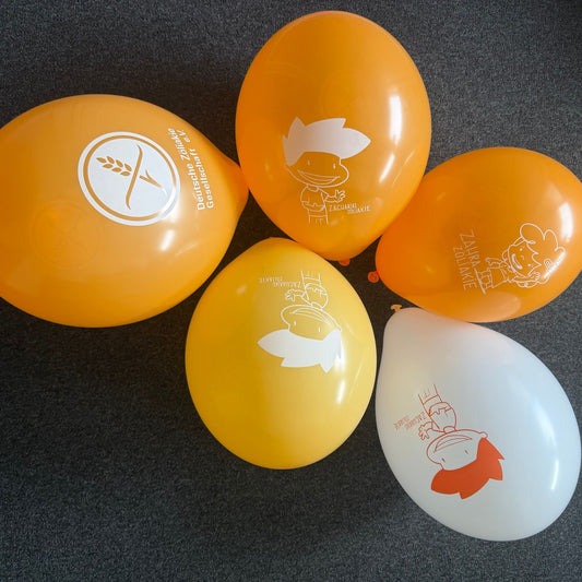 5 DZG-Luftballons