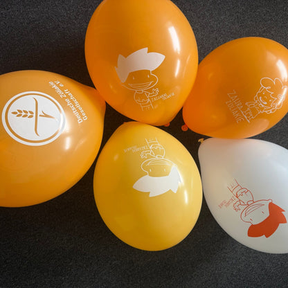 5 DZG-Luftballons