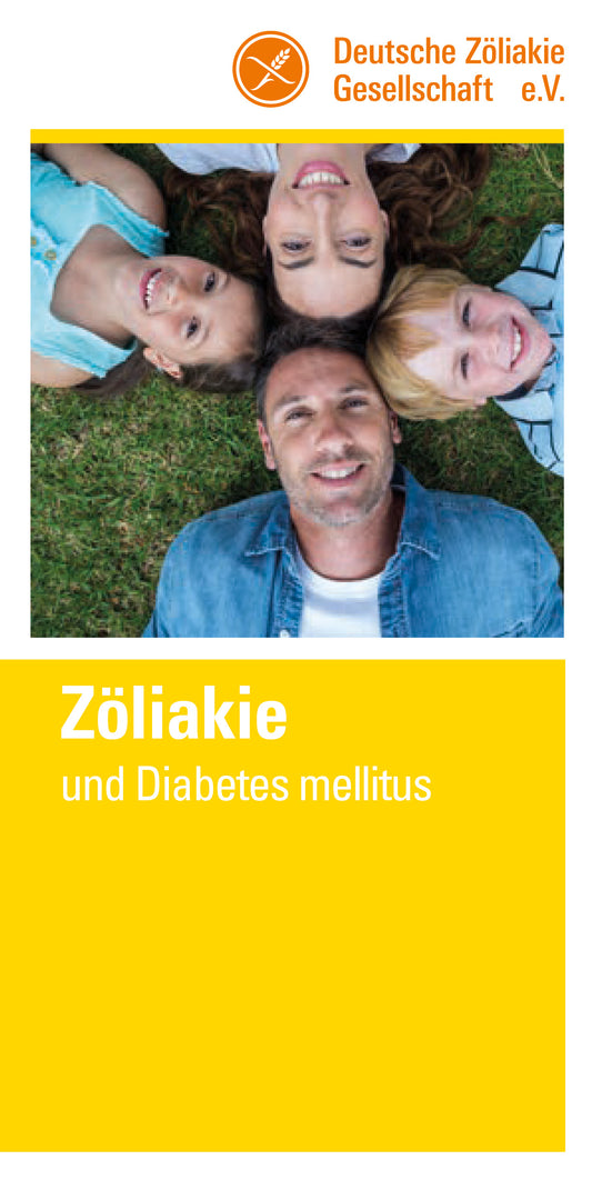 Flyer- Zöliakie und Diabetes mellitus