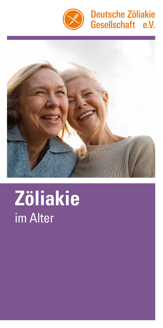 Flyer Zöliakie im Alter