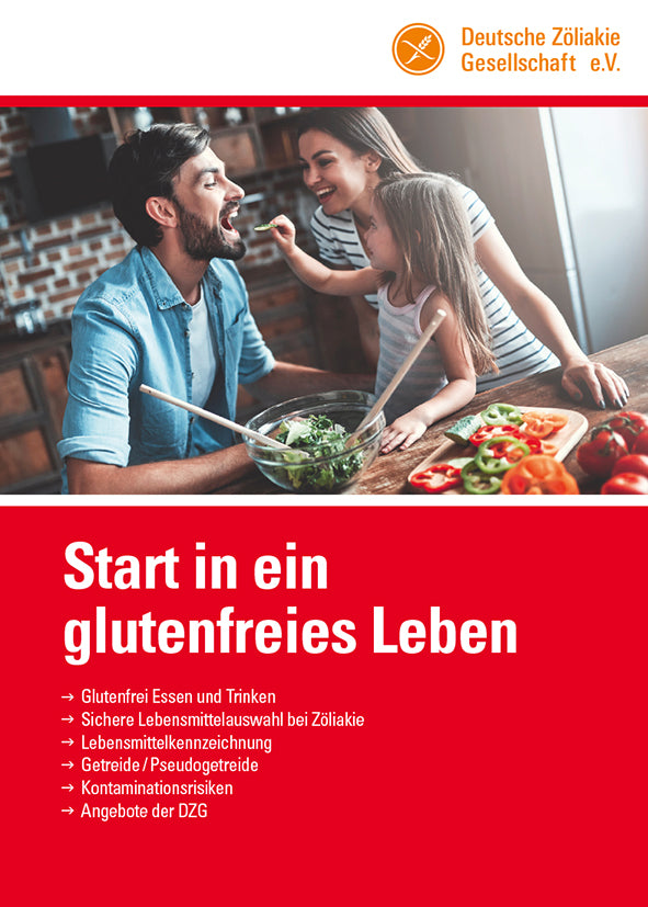 Broschüre: Start in ein glutenfreies Leben