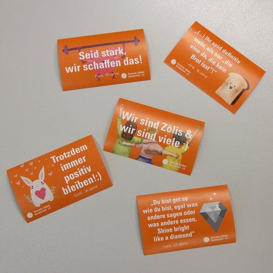 Mutmachsticker_Sticker zum Aufkleben im 5er Set